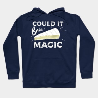 Could It Brie Magic Cheese Pun Hoodie